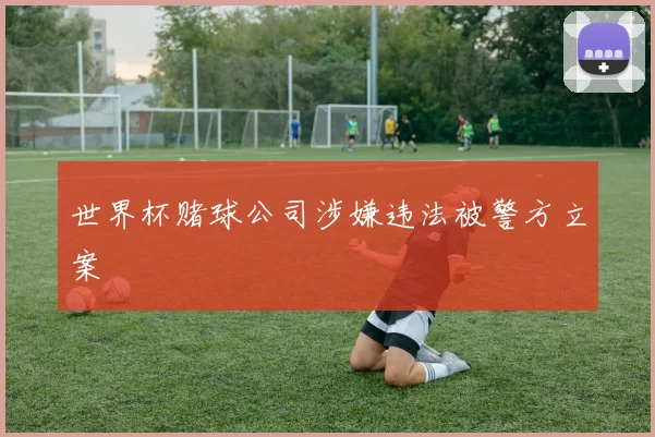世界杯赌球公司涉嫌违法被警方立案